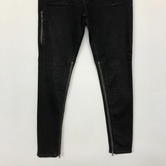 Levi's Women Skinny Curve ID Thigh High Zipper Jeans Size 28x32 Denim M059 -18 - Picture 13 of 16